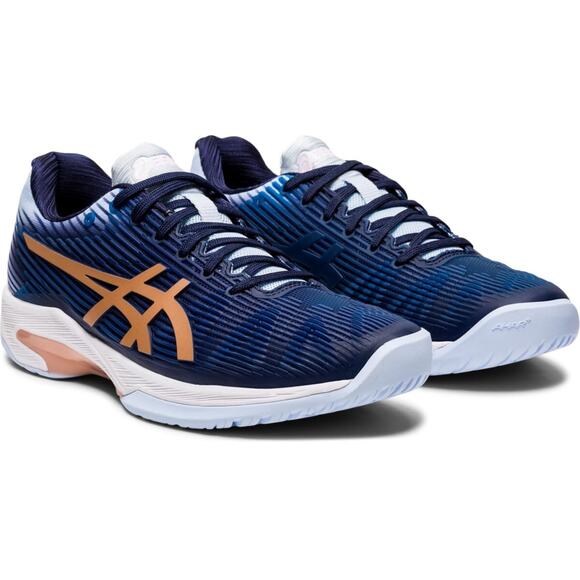 ASICS Solution Speed FF FlyteFoam WMNS Shoes 1042A002-413 Peacoat/Rose Gold 9.5